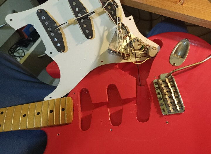 SQUIER JV 1983 red nueva !!!