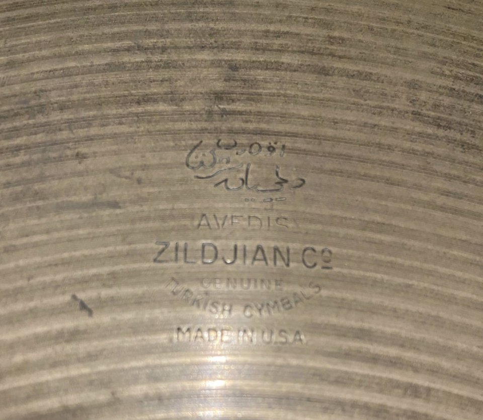 Crash Zildjian antiguo