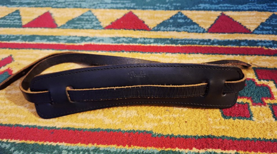 Correa Fender de cuero para guitarra
