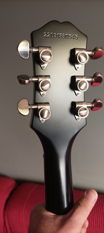 EPIPHONE LES PAUL PROPHECY BLACK AGED + estuche