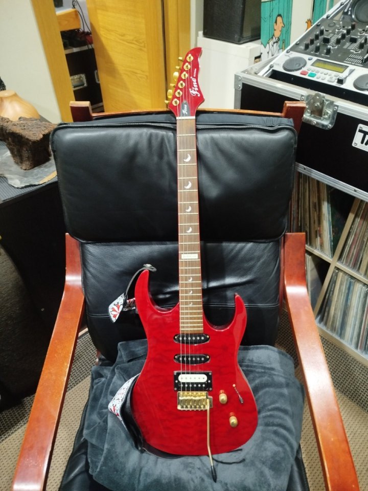 Guitarra eléctrica Fine FS Series Custom 2001