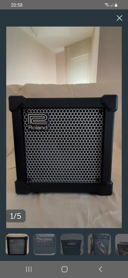Roland Cube 15 xl de segunda mano · Foto 4 de 5 · Navarra · 85 €