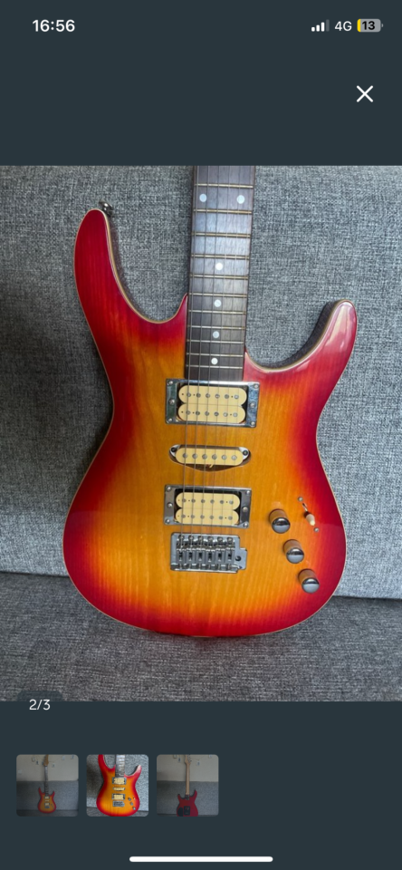 Guitarra eléctrica estilo Pensa Suhr de segunda mano · Foto 2 de 3 · Madrid · 350 €