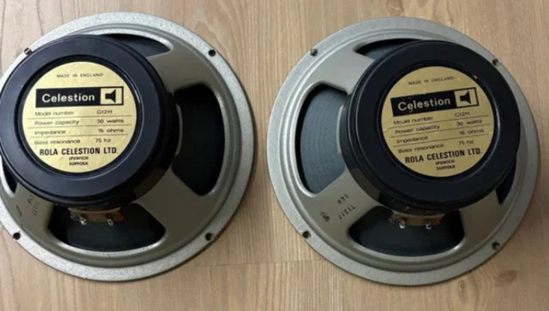 Celestions G12H Blackbacks 70s (2 uds) de segunda mano · Madrid · 400 €