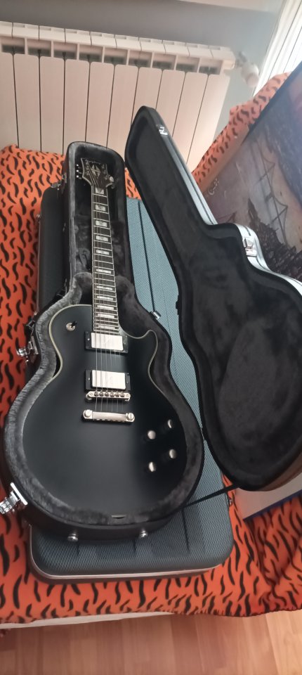 EPIPHONE LES PAUL PROPHECY BLACK AGED + estuche