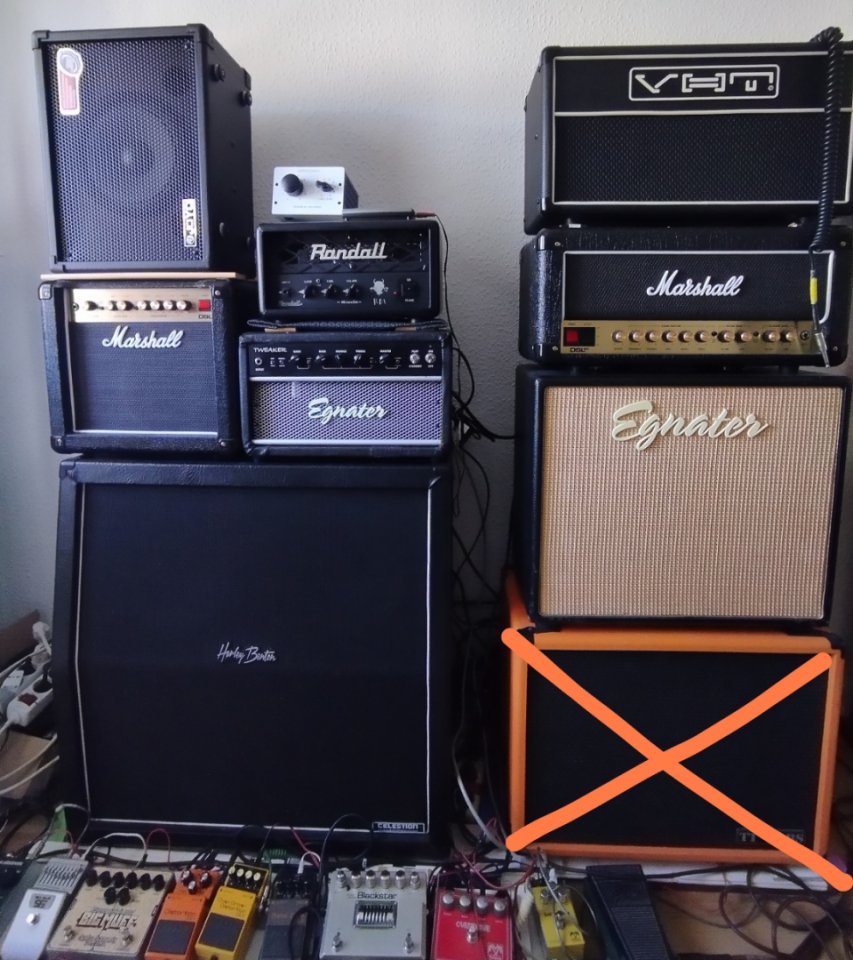 Amplificadores válvulas y pantalla de segunda mano · Foto 1 de 3 · Gipuzkoa · 190 €
