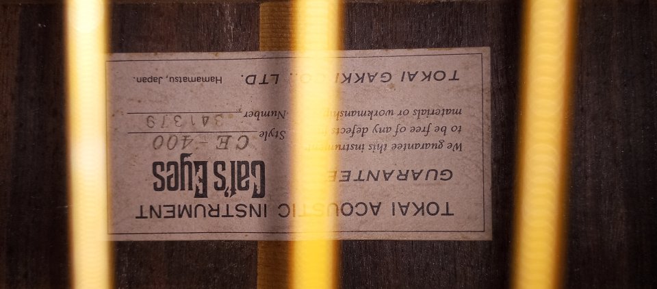 Tokai Cat's Eyes 1976