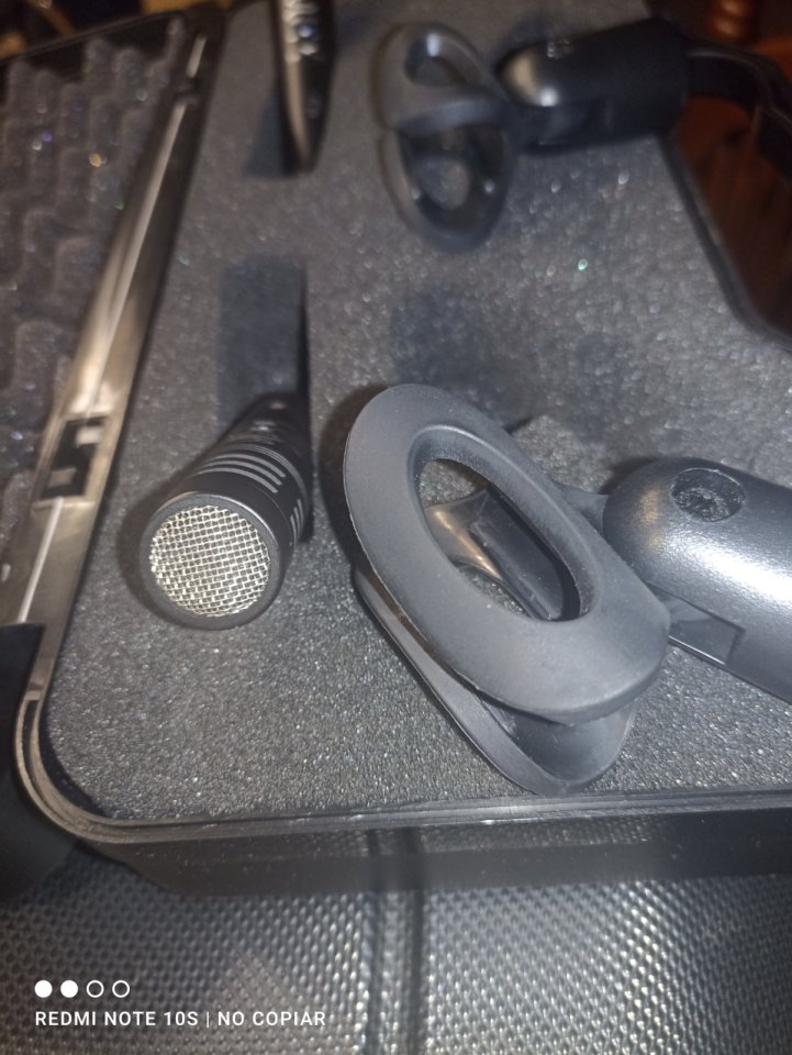 Set Micrófonos MS-430 overhead Pad -10db high pass filter