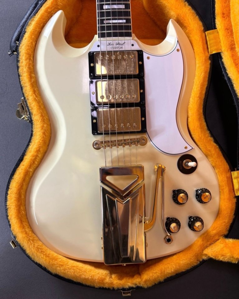 Gibson SG Custom Shop 61’s 60 anniversary White de segunda mano · Foto 2 de 10 · Toledo · 4650 €