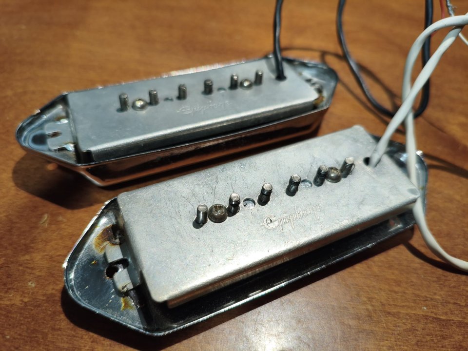 Pastillas P-90 Dogear Epiphone