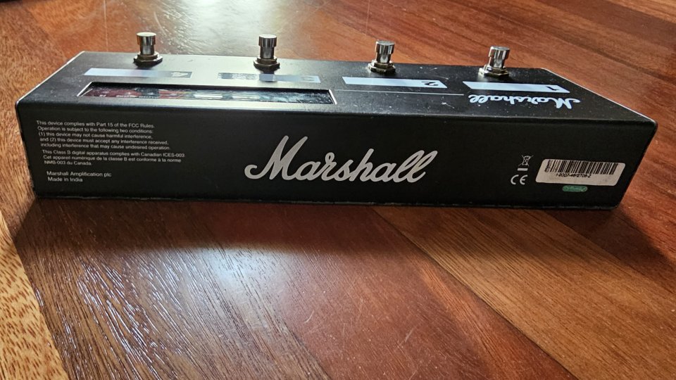 Pedal Midi Marshall JVM