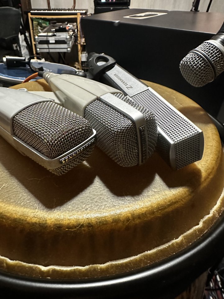 Sennheiser 421 white (x2) / sennheiser 441