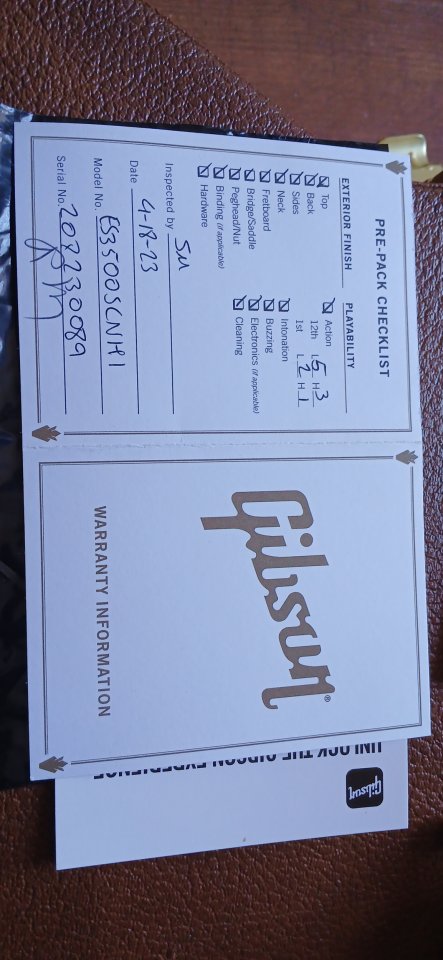 Gibson ES 335 Cherry Red