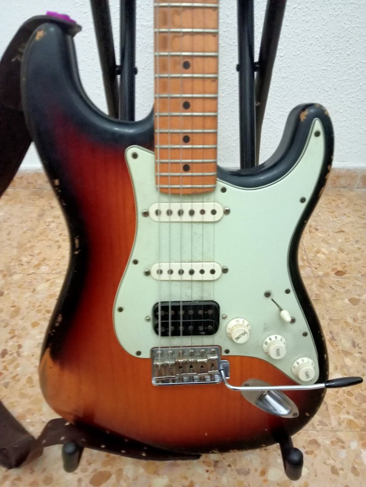 Fender stratocaster C.S. classic relic HBS -1