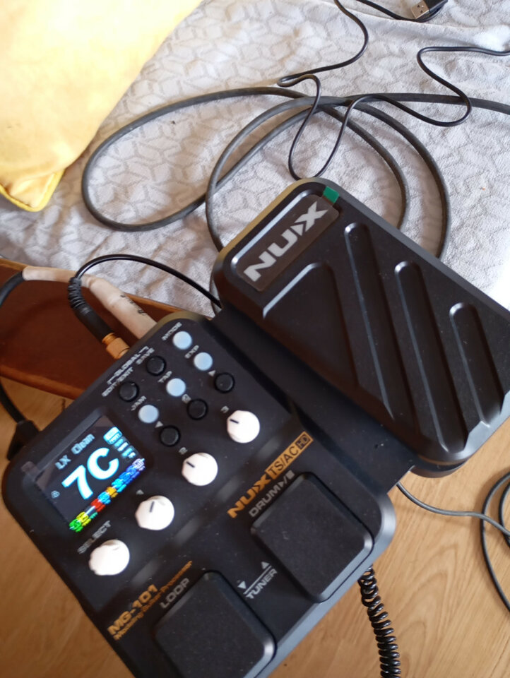 Nux pedalera efectos Mg-101 mg101