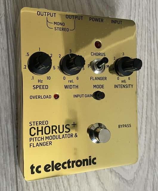 TC Electronic SCF Stereo Chorus Flanger Gold edition de segunda mano · Foto 2 de 3 · Girona · 60 €