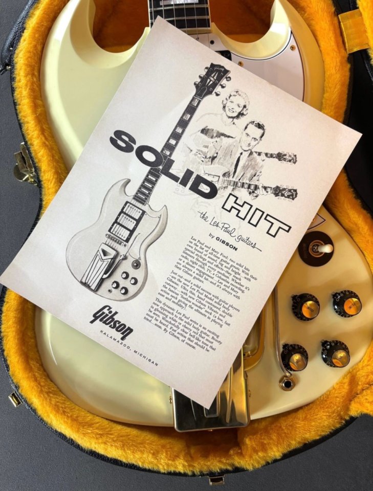 Gibson SG Custom Shop 61’s 60 anniversary White de segunda mano · Foto 9 de 10 · Toledo · 4650 €