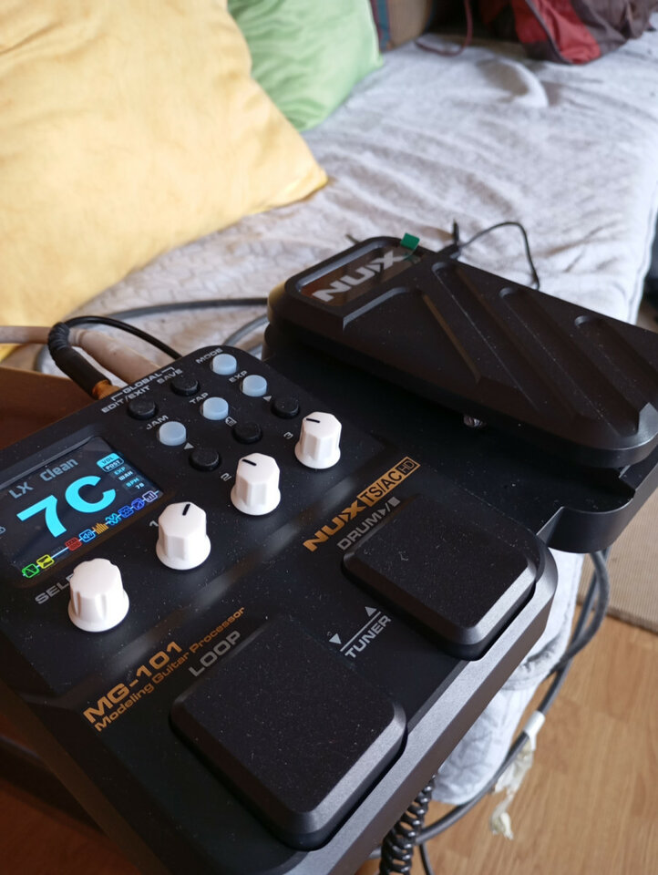 Nux pedalera efectos Mg-101 mg101