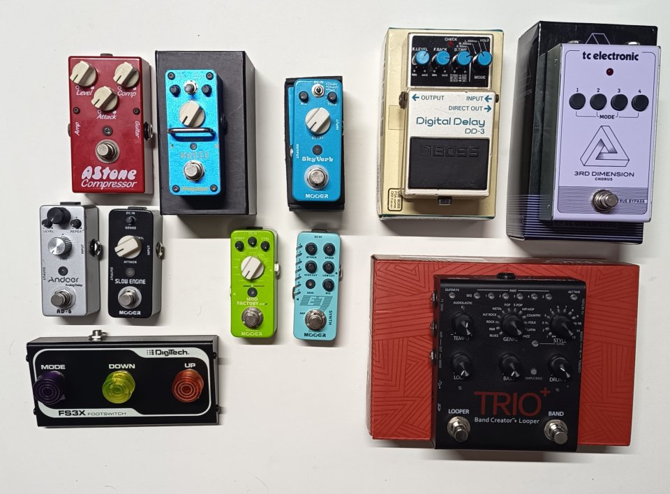 Earthquaker, Ehx, OBNE, Boss, MXR, JHS Pedales en liquidación!!!