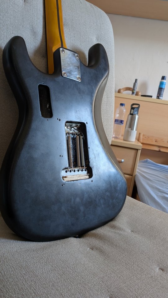 Stratocaster a medida (partcaster completa)