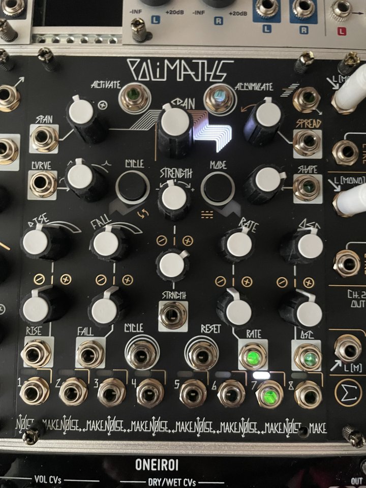 Make noise , Multiwave(reservado) y Polimaths