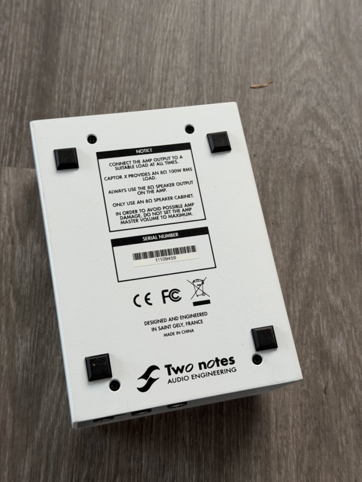 Two Notes Torpedo Captor X 8 Ohm 100W, Loadbox, Atenuador, IR Loader de segunda mano · Foto 5 de 5 · Sevilla · 300 €