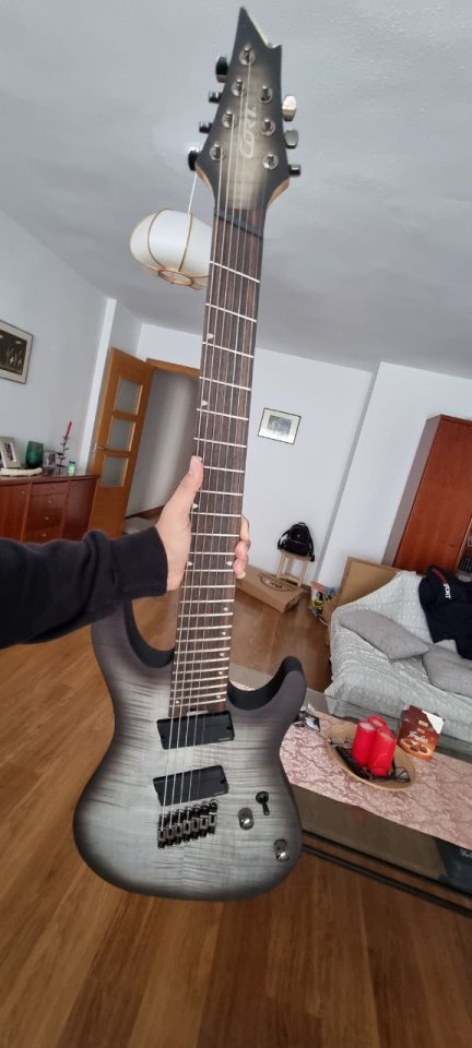 Cort KX507MS OPB Burst Guitarra Eléctrica 7 cuerda