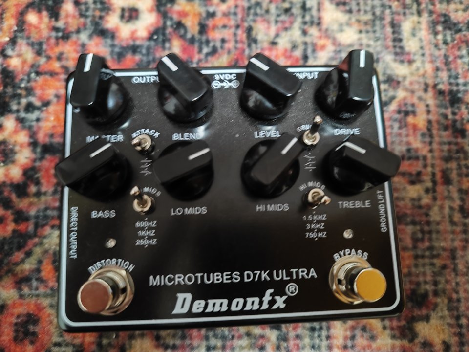 Demon FX Microtubes D7K Bajo Preamp RESERVADO