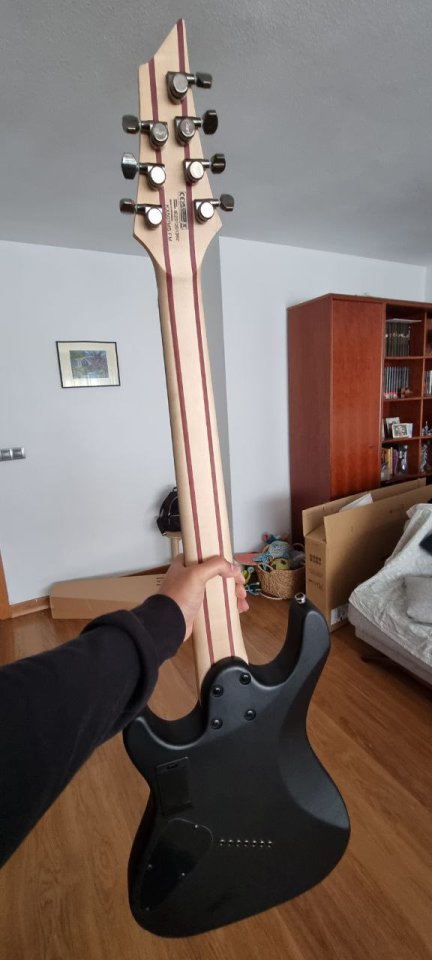 Cort KX507MS OPB Burst Guitarra Eléctrica 7 cuerda