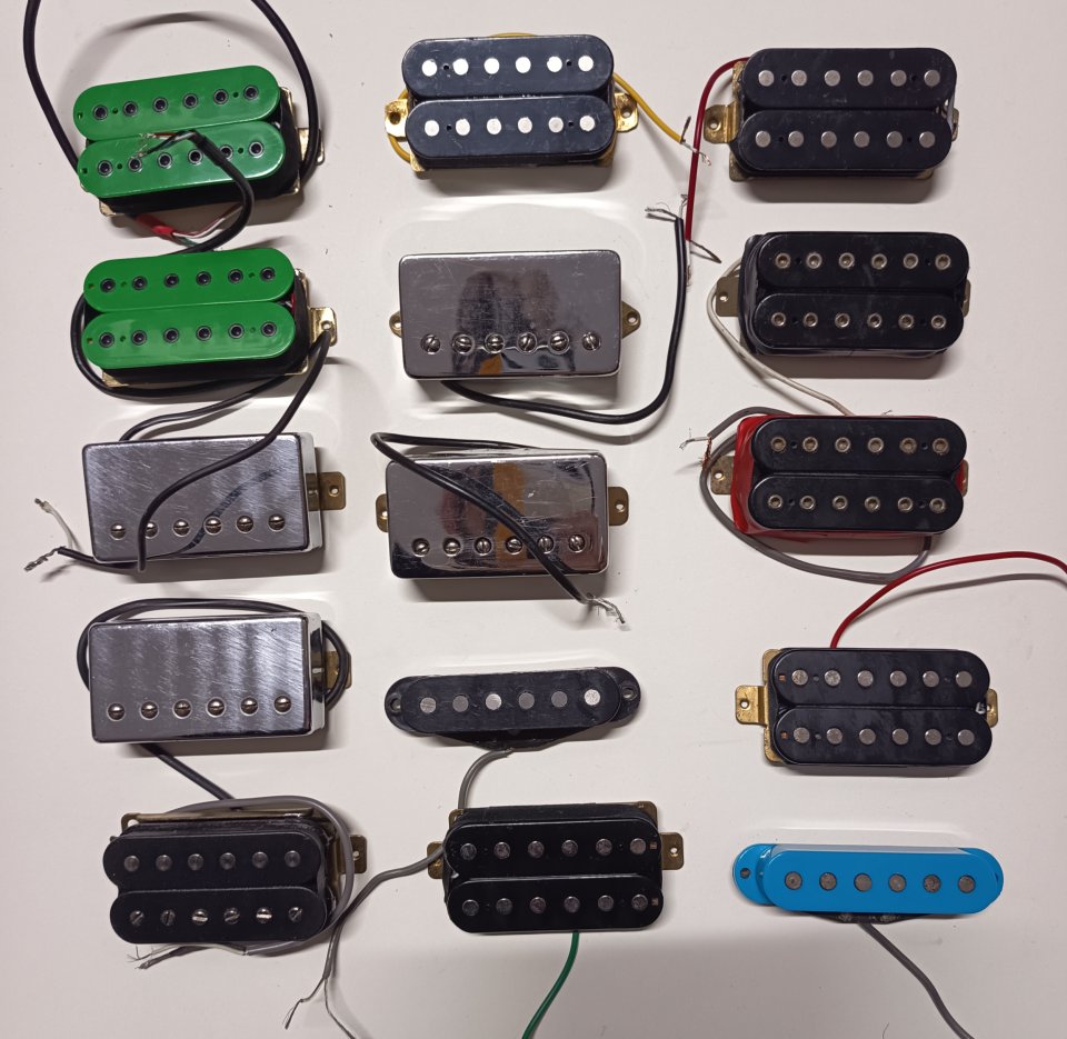 Lote 15 Pastillas de guitarra