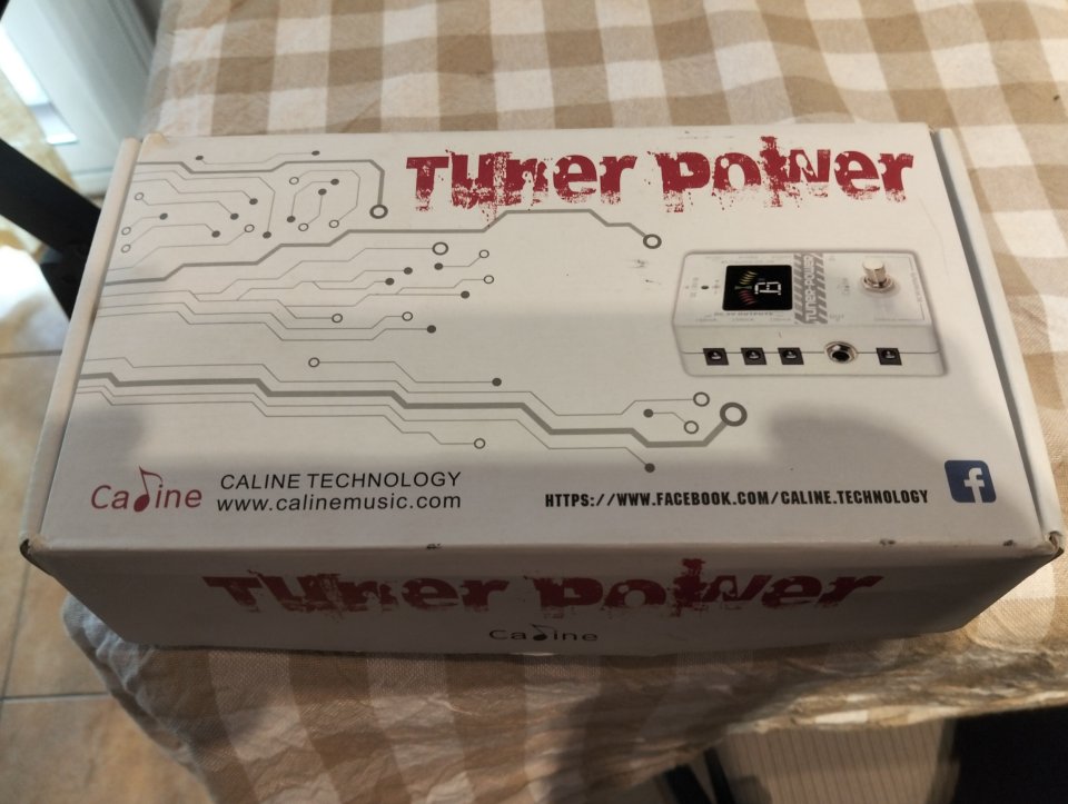 Pedal afinador CALINE TUNER POWER CP 09 de segunda mano · Foto 4 de 4 · Barcelona · 25 €