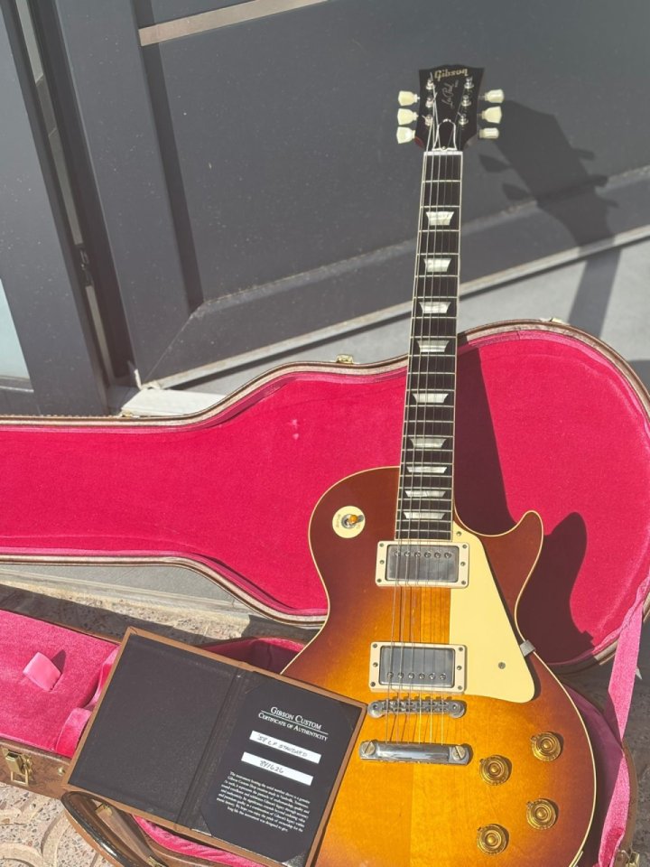 Cambio Gibson r8 del 2025 por telecaster custom shop