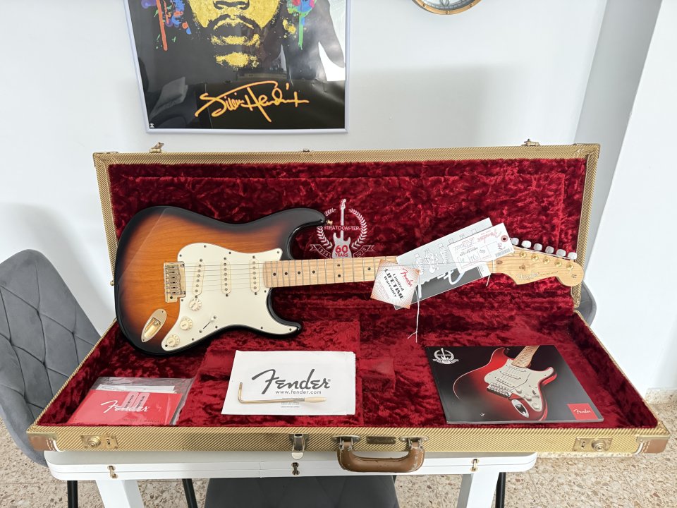 Fender Stratocaster American Standart conmemorative 1954 60th aniversario