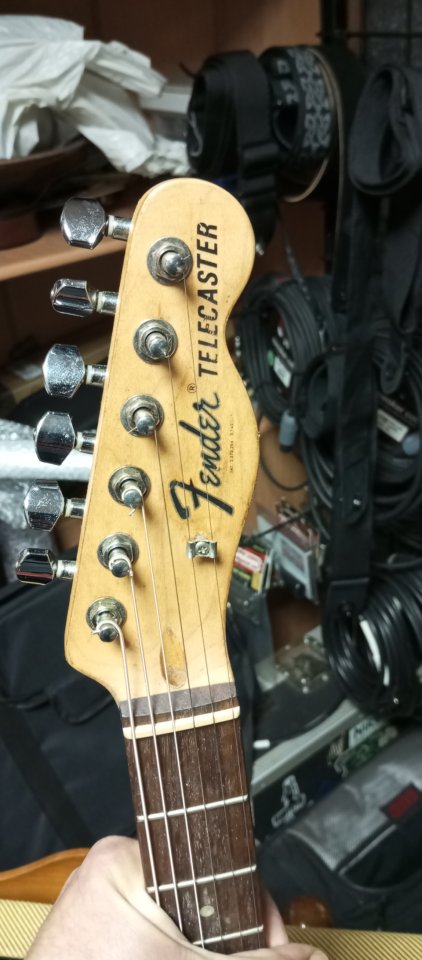 Squier telecaster Affinity amarilla
