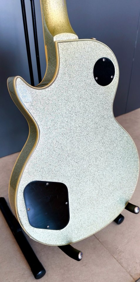 Burny RLC Silver Sparkle MIJ 90s – 3 humbuckers VH-1 – usada por Uzzhuaïa de segunda mano · Foto 5 de 10 · Valencia · 1500 €