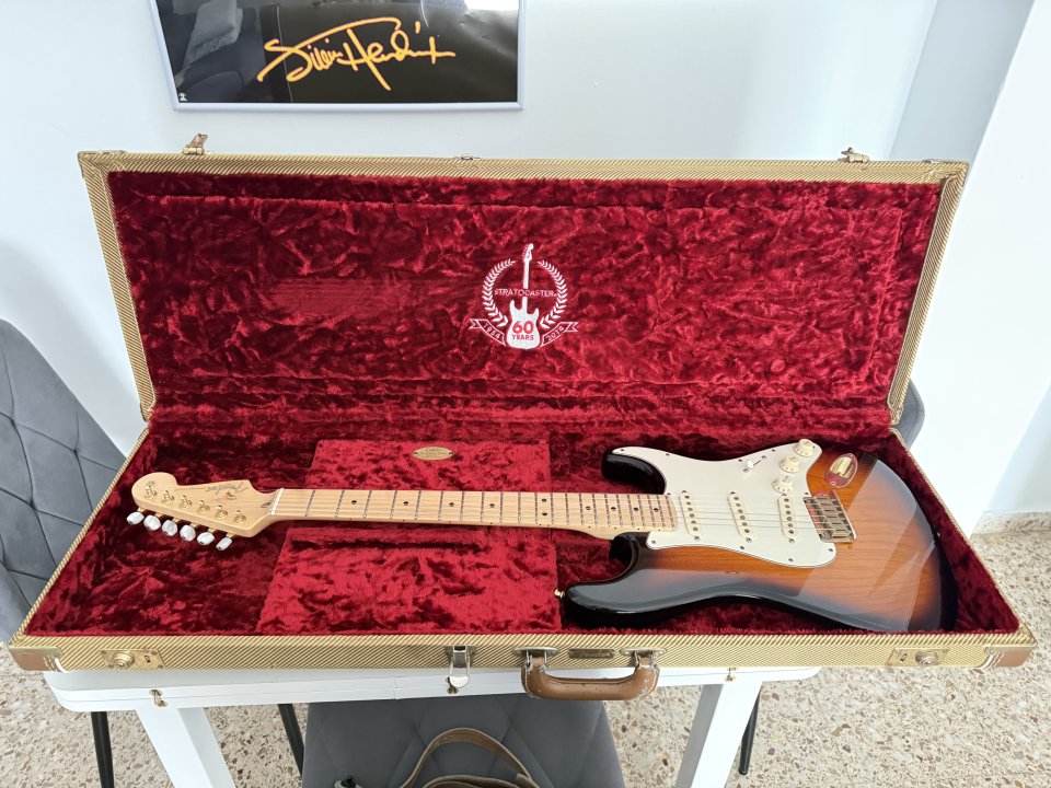Fender Stratocaster American Standart conmemorative 1954 60th aniversario
