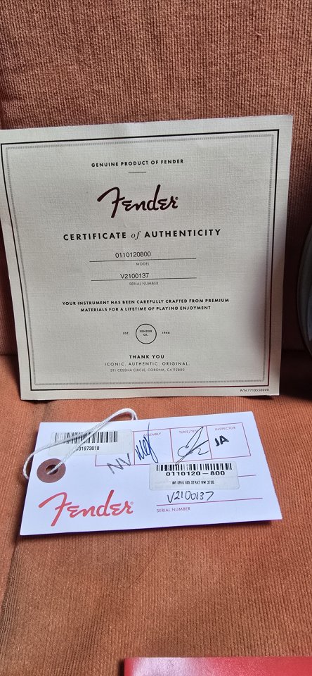 Fender Stratocaster American Original 60