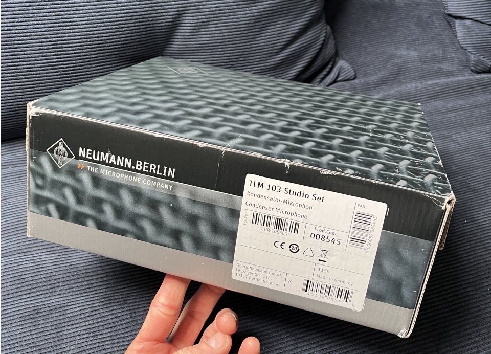 Neumann TLM103 Studio Set, envío península incluido