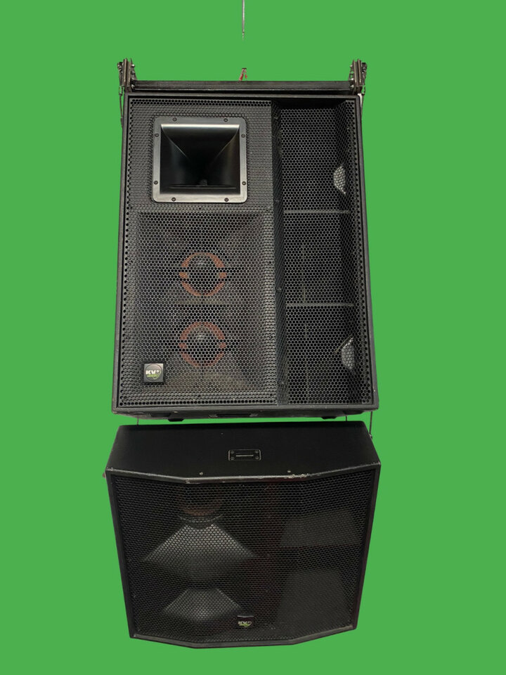 Equipo de sonido KV2 Audio VHD 2.0 + subs de 21"