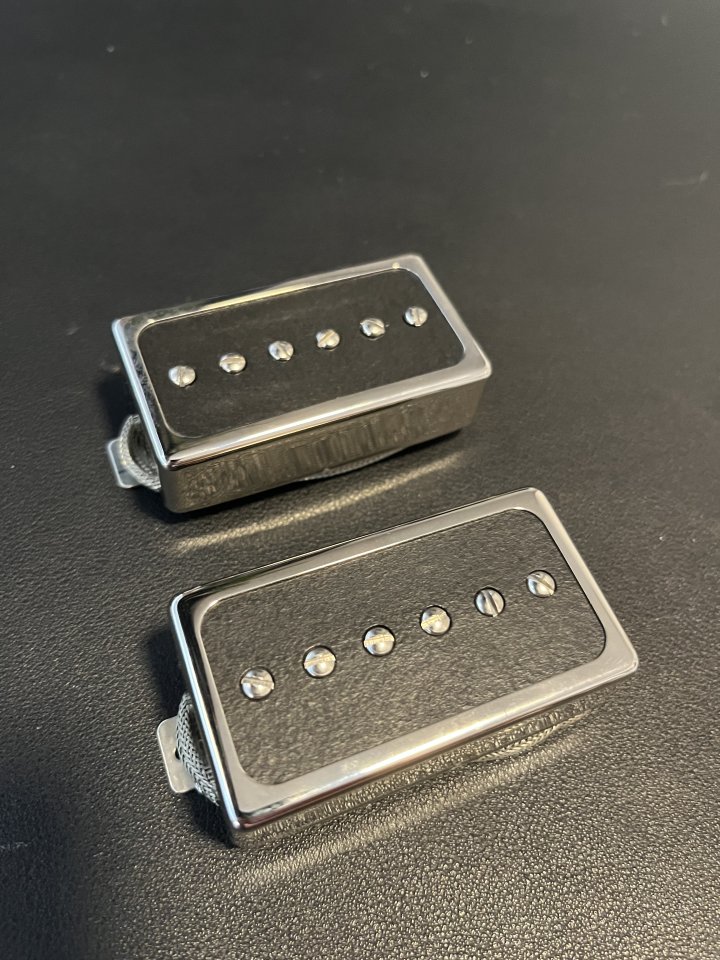Lollar Pickups Novel P-90 Set - Nickel