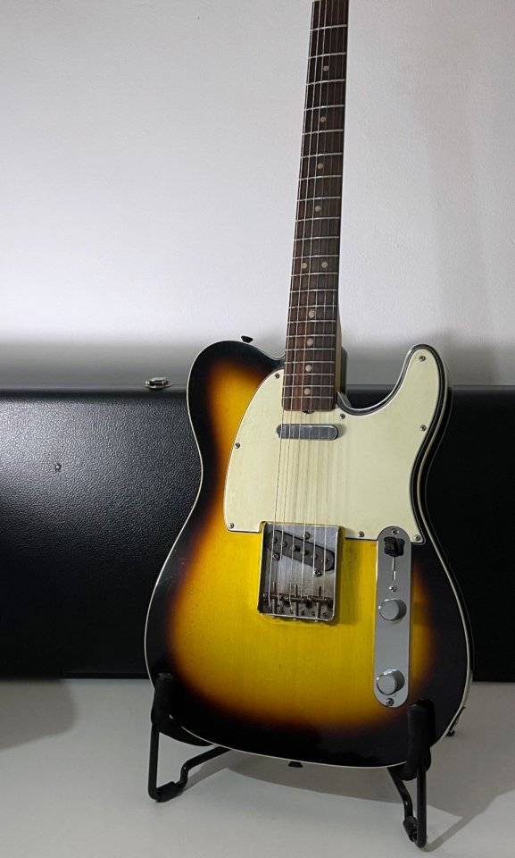 Telecaster Custom 1963 Brazilian Rosewood Alan Dingwall/John Coleman