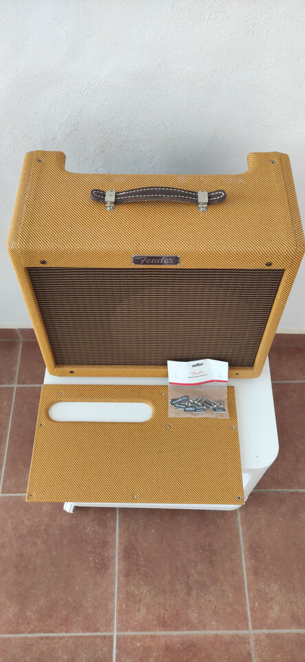 Fender Blues Junior Tweed mueble (Reservado)