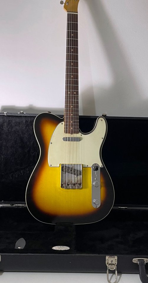 Telecaster Custom 1963 Brazilian Rosewood Alan Dingwall/John Coleman