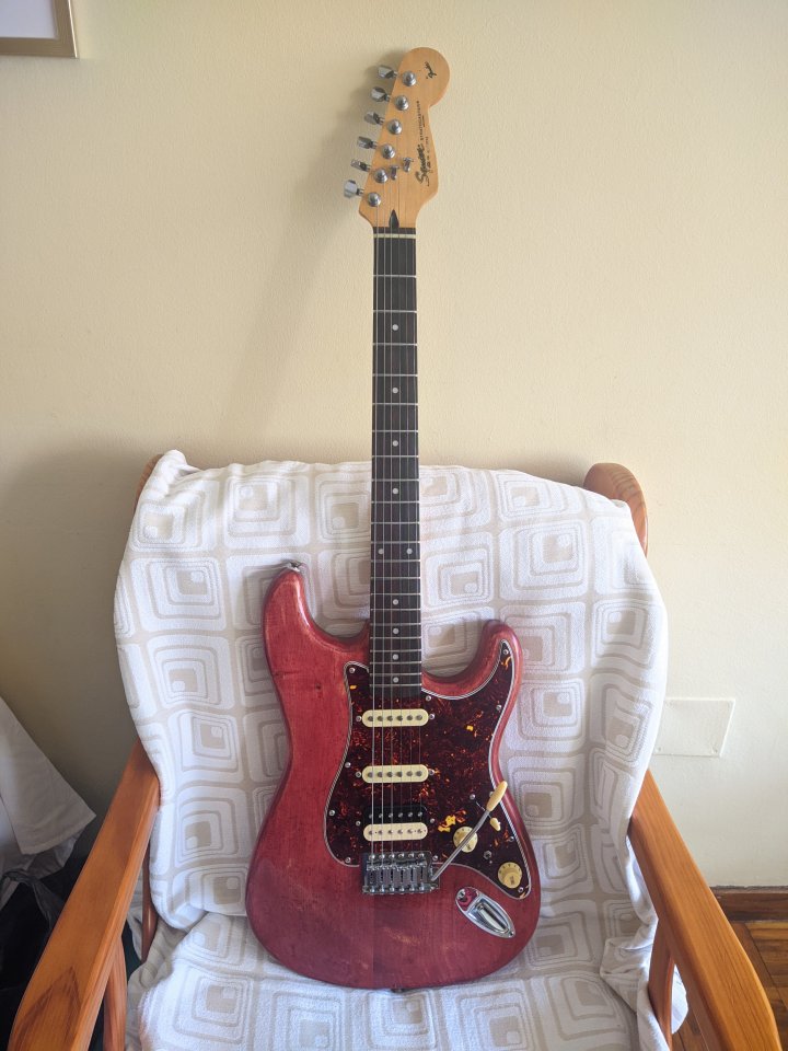 Squier Korea 1996 - Trastes Acero Inoxidable - Completamente mejorada de segunda mano · Foto 1 de 9 · A Coruña · 450 €