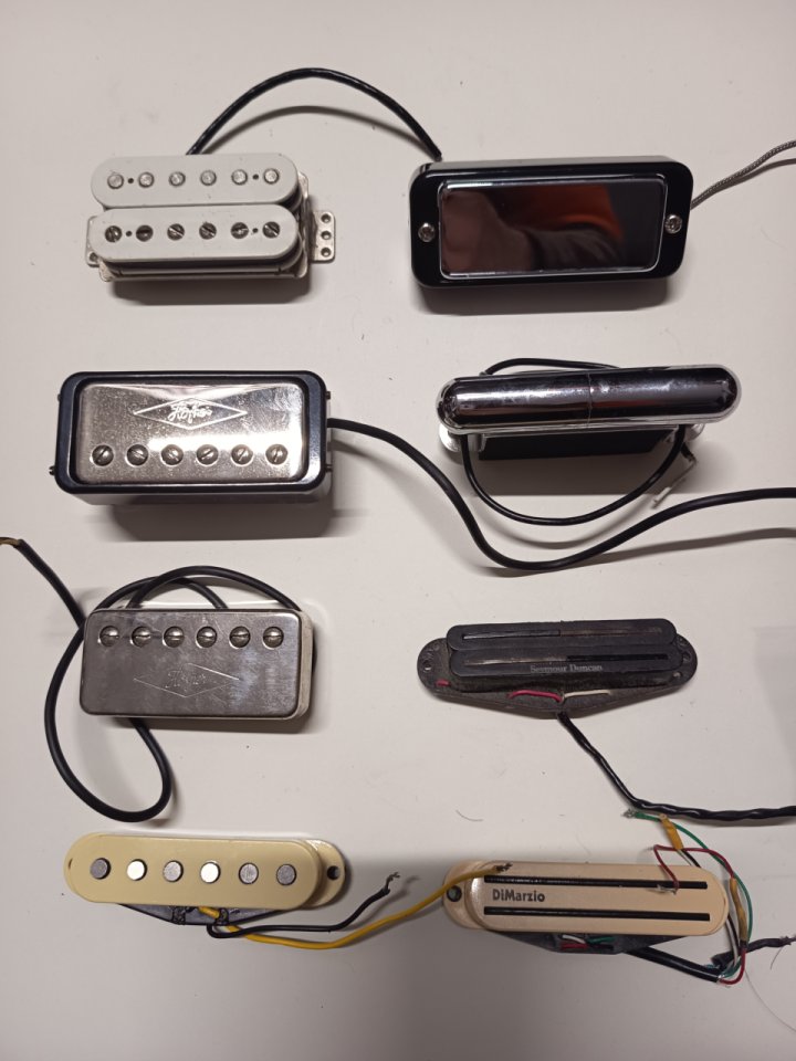 Pastillas Guitarra - Fender Dimarzio Hofner Gibson