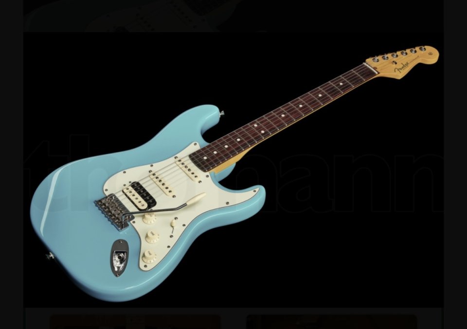 Fender Stratocaster American Pro II HSS Miami Blue de segunda mano · Foto 9 de 9 · Bizkaia · 1490 €