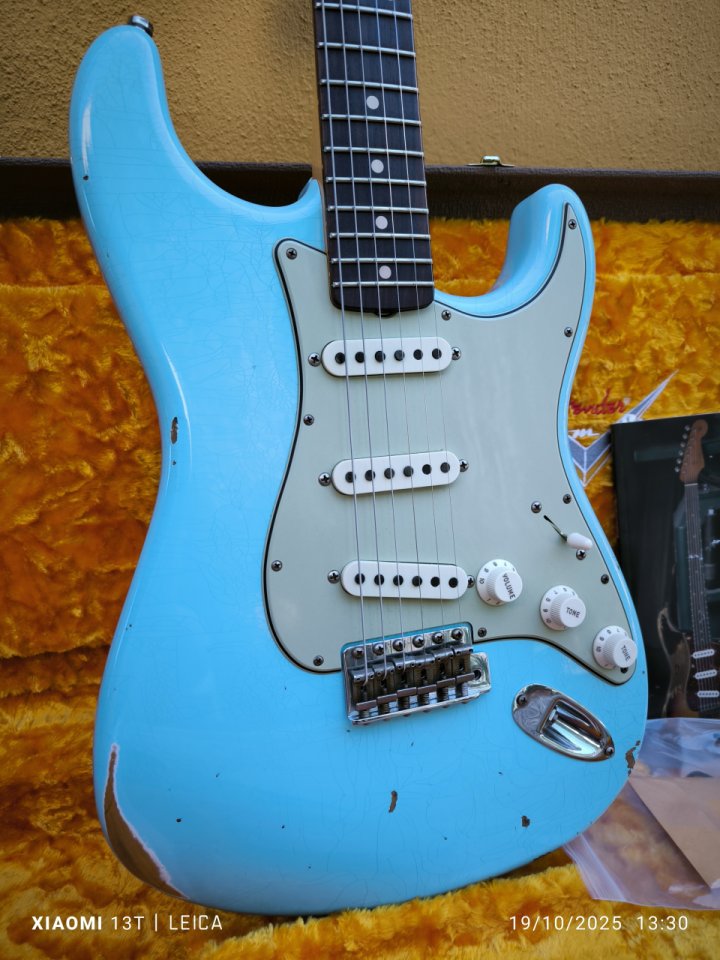 Fender Stratocaster Custom shop 60's REL x Gibson 335/345