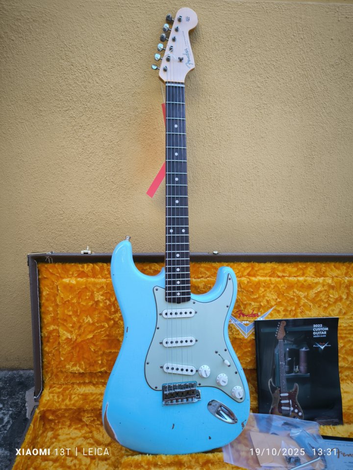 Fender Stratocaster Custom shop 60's REL x Gibson 335/345