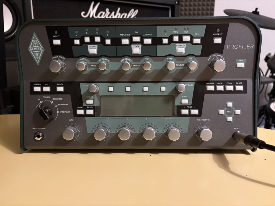 Kemper Powerhead+pedalera+bolsos