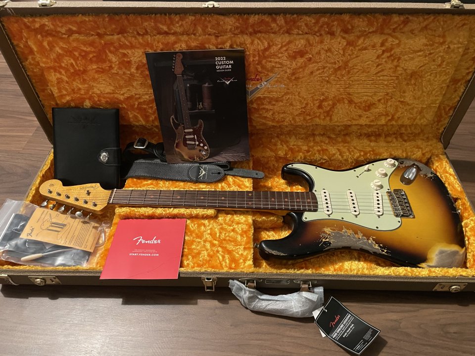 Fender strat CS61 X Gibson Reissue